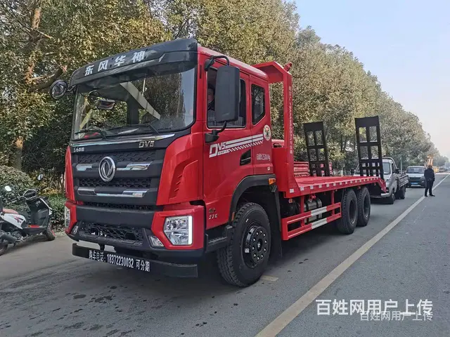 东风挖机运输车 260挖机拖板车二手拖板车促销 - 图片 9
