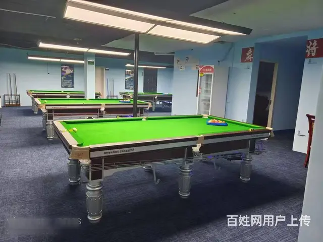 ((优选))  长丰下塘镇商业街精装台球厅转让 - 图片 1