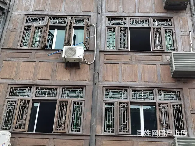 甘肃兰州中式实木门花格木窗实木雕花窗 - 图片 1