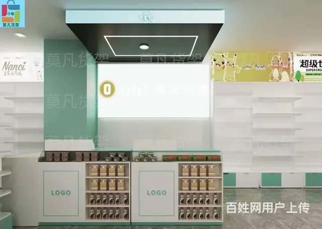 文创潮玩店道具评价高货架-莫凡货架免费设计效果图 - 图片 2
