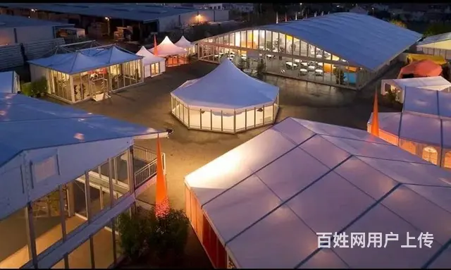 地产商活动庆典篷房租赁 餐饮宴会篷房 - 图片 1