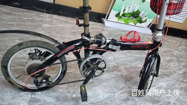 九成新20折叠变速自行车。 - 图片 3