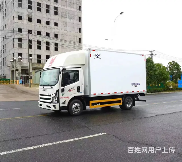 杭州江铃凯运4米2蓝牌冷藏车 国六厂家直销可分期 - 图片 1