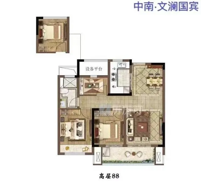 中吴大道旁小高层洋房社区文澜国宾 - 图片 3