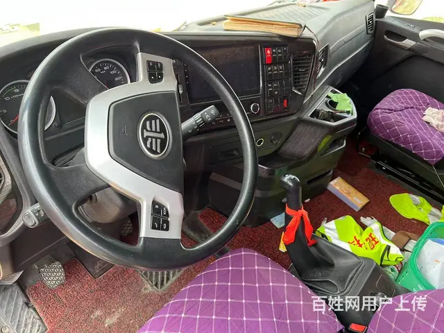 出售解放JH6 420平板车国5刚到家整体没洗没刷 - 图片 8