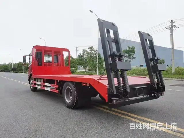 大马力解放单桥挖机平板车 拖板车 载重能力强 - 图片 1