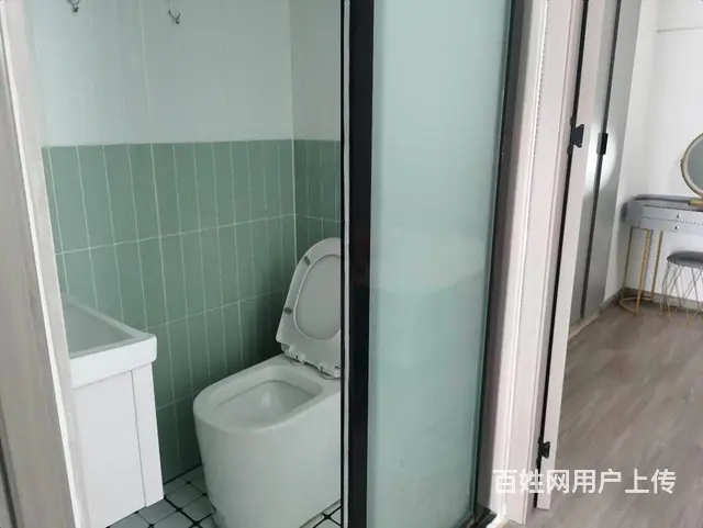 龙鼎万达精装两房两卫 密码锁 干净温馨奶油风 可月付短租 - 图片 4
