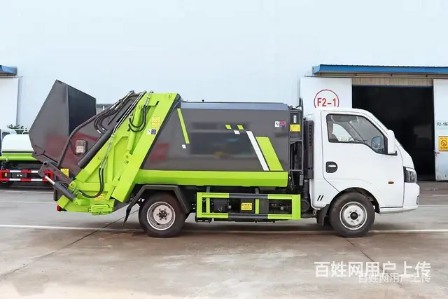 国六福田蓝牌 小区专用垃圾车 国6排放多少钱一辆 - 图片 11
