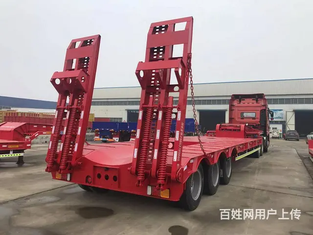 做最专业的大件运输半挂车 挖掘机运输专用车 - 图片 4