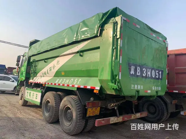 18年国五解放后八轮自卸车390马力5米8箱 - 图片 3