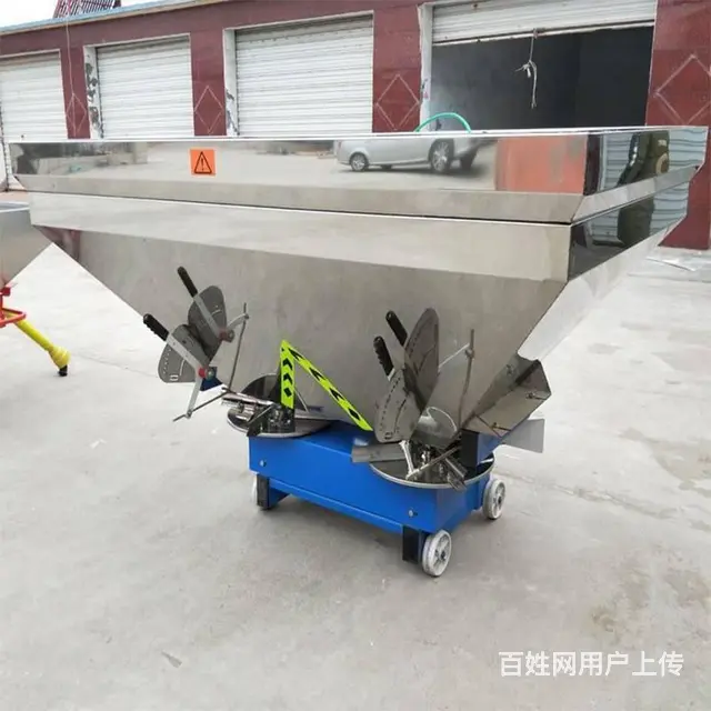 农田使用FLS-1000型双盘不锈钢颗粒撒肥机LY - 图片 2