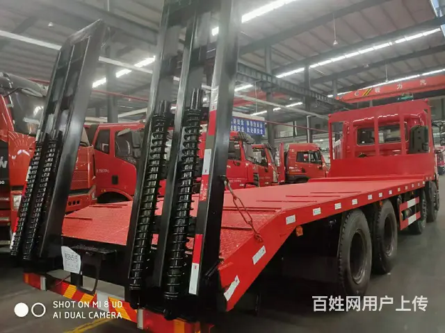 东风D17前四后八 拉大挖机平板拖车　生产厂家直销 - 图片 6