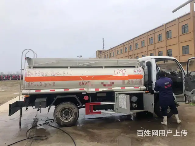 二手东风5吨油罐车加油车2021年4月贵州牌 - 图片 2