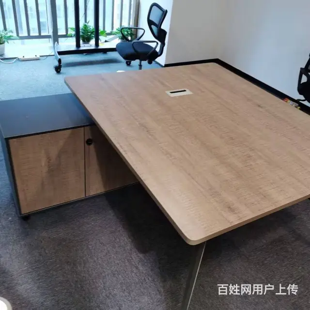 低价出售茶水柜，储物柜，办公桌椅会议桌，老板台等 - 图片 4
