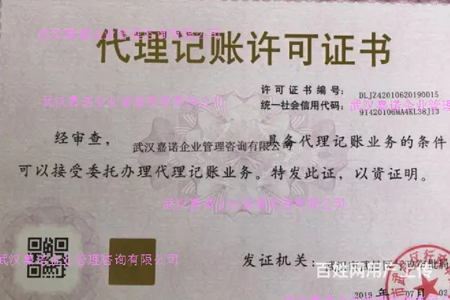 代理记账100元起，一般纳税人300起，免费年检 - 图片 3