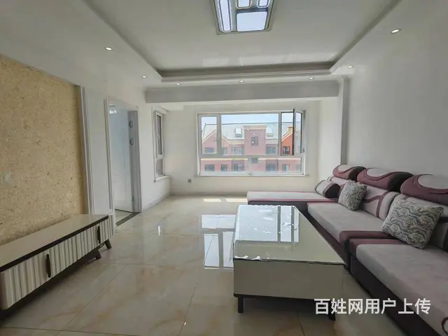 顺通二手车附近聚富园三室两厅精装修，赠送阁楼104平+50 - 图片 4