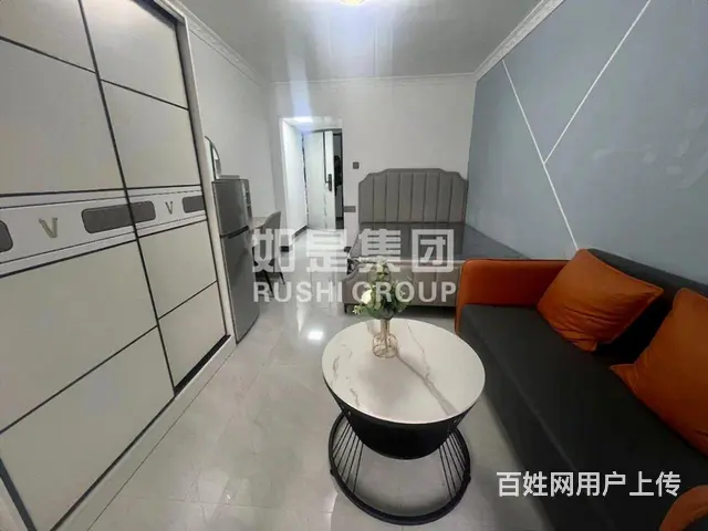城东第一医院对面澜湖郡精装网红单身公寓 押一付一 拎包入住 - 图片 3