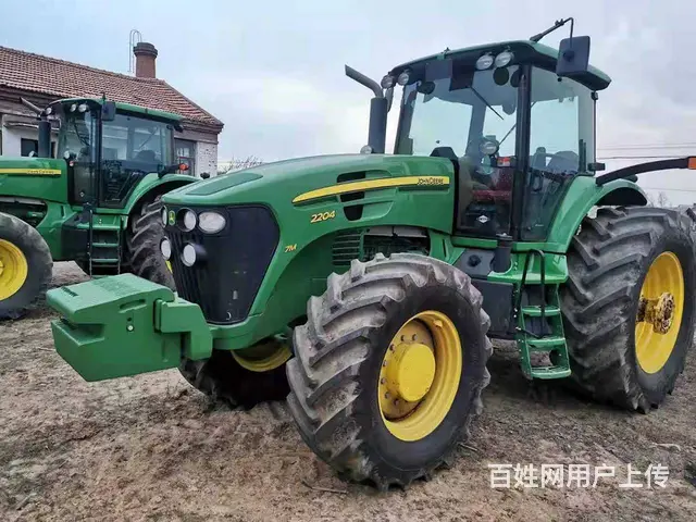 约翰迪尔7M-2204拖拉机，17年车原版有户口 - 图片 1