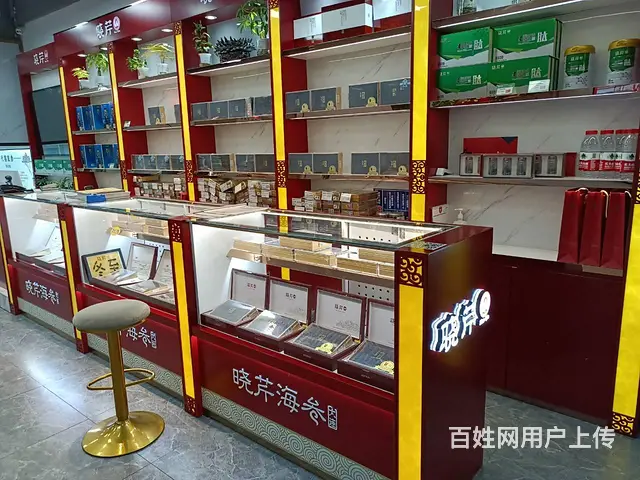 滋补品展柜，燕窝展柜，虫草/海参展柜，展台制作 - 图片 5