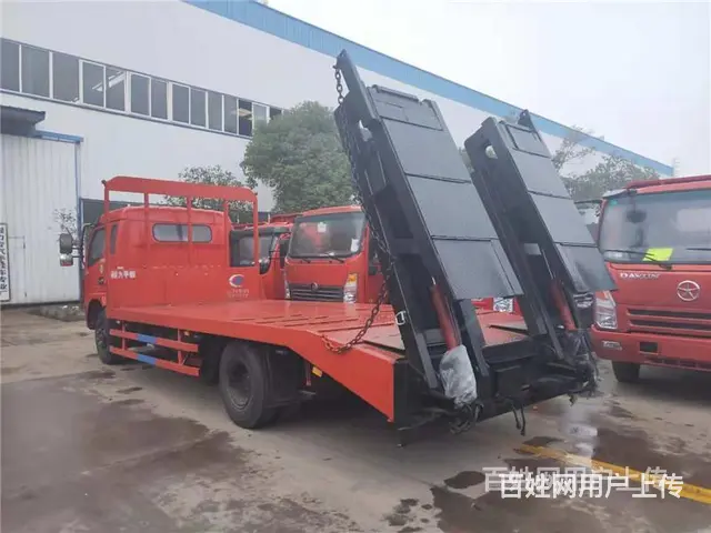 东风单桥15吨挖机拖板运输车 6.8米板长 - 图片 11