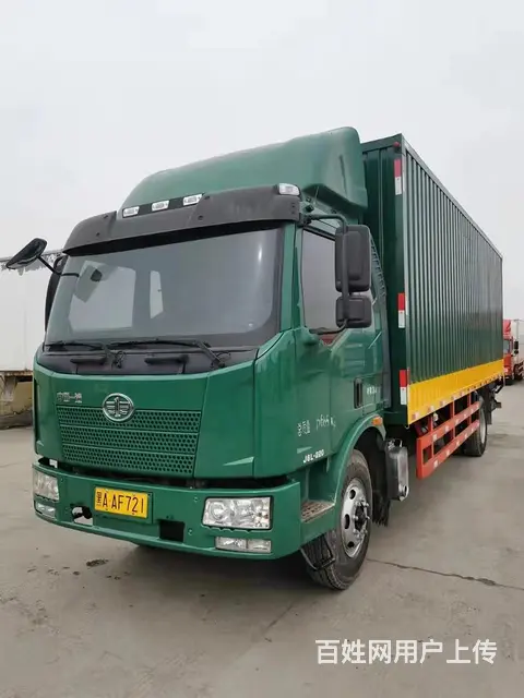 鹤岗15年解放J6L，7.7米单桥集装箱车 - 图片 3