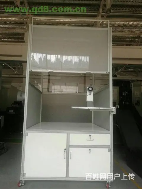医院使用的医疗展示柜找立欣制作 - 图片