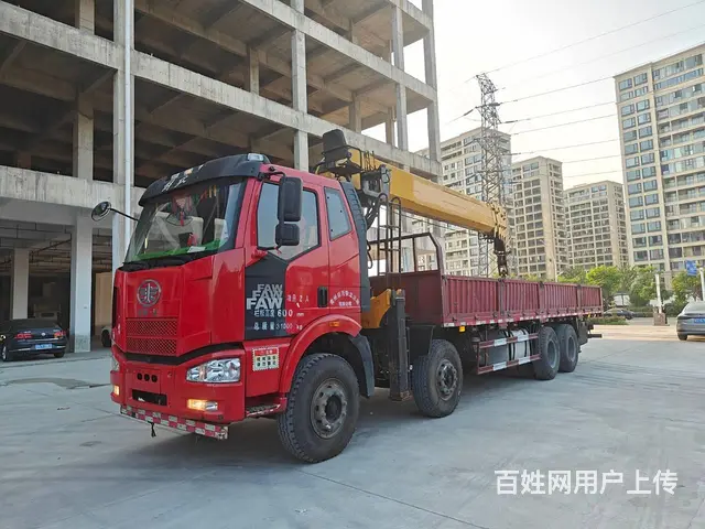 解放16吨随车吊 国5国六随车吊现车多多看车试车 - 图片 3