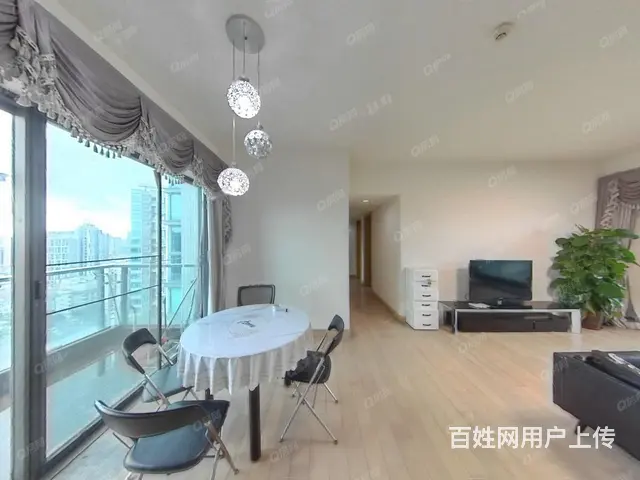 看河景 中海环宇城 143平 精装 3房2厅 南北双阳台 - 图片 1