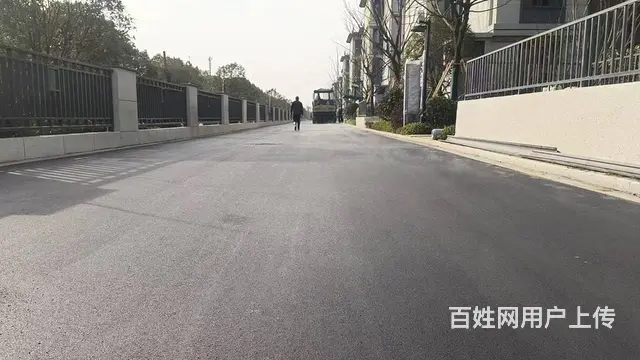 沥青路面施工，小区沥青路维修，沥青混合料销售 - 图片 4