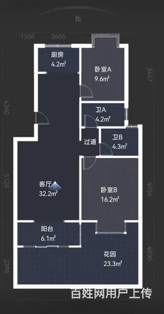金泰丝路花城 普通住宅 简单装修 - 图片 8