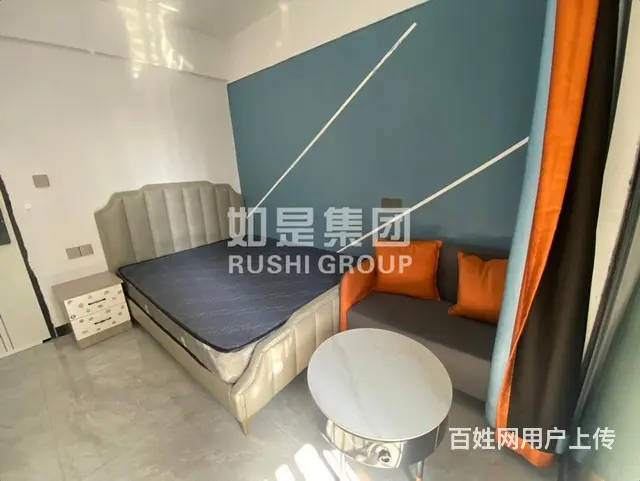 中骏世界城 万达星光耀旁单身公寓出租 现代精装 独立卫浴 - 图片 1