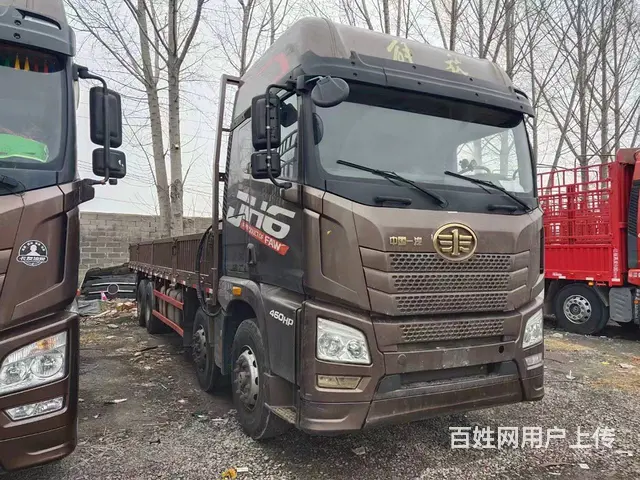 转让二手9.6米平板解放JH6前四后八国五460 - 图片 1