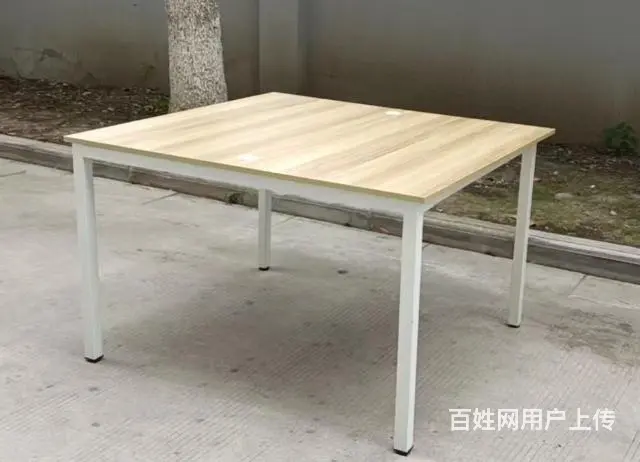 昆山双人电脑桌，办公桌，95新 - 图片 1