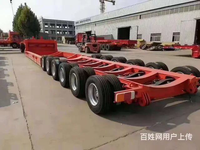 生产三线六轴，四线八轴，五线十轴各种普通半挂车 - 图片 6