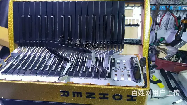 广州专业手风琴维修，鹦鹉百乐金杯手风琴维修 - 图片 1