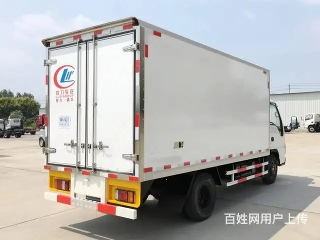 徐州庆铃福田蓝牌冷藏车 4米2厢体 海鲜肉类蔬菜 - 图片 5