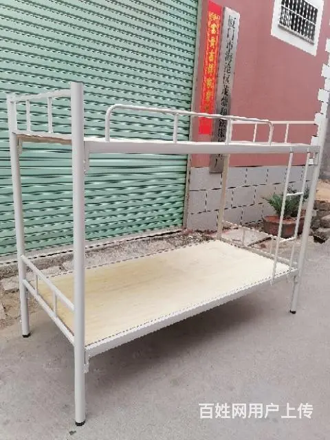 二手上下铺铁床铁架床双层床子母床 - 图片 6