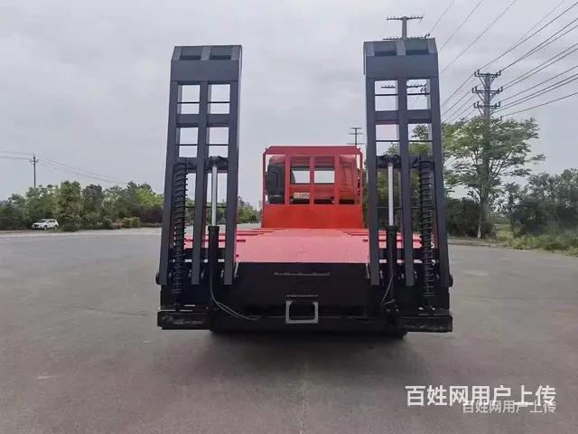 东风前四后八拖板车 挖机平板车 团购价 - 图片 7