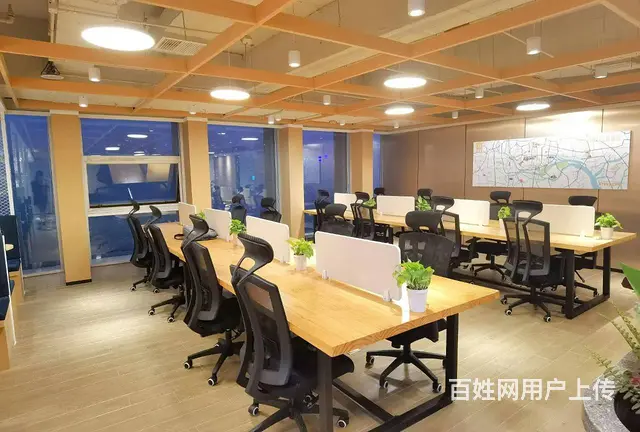 东站地铁口，落地玻璃，东南向靓房双套间，20人办公室出租 - 图片 7