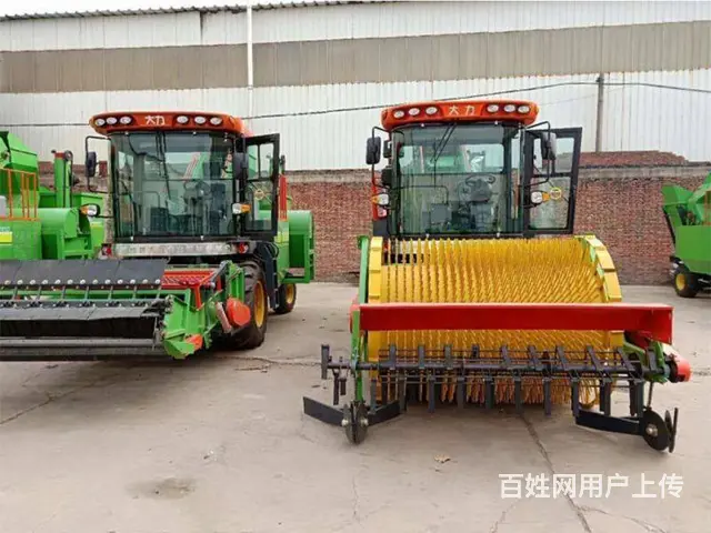 葫芦打瓜取籽蔬菜收获机 四轮四驱无级变速 大力机械 - 图片 1