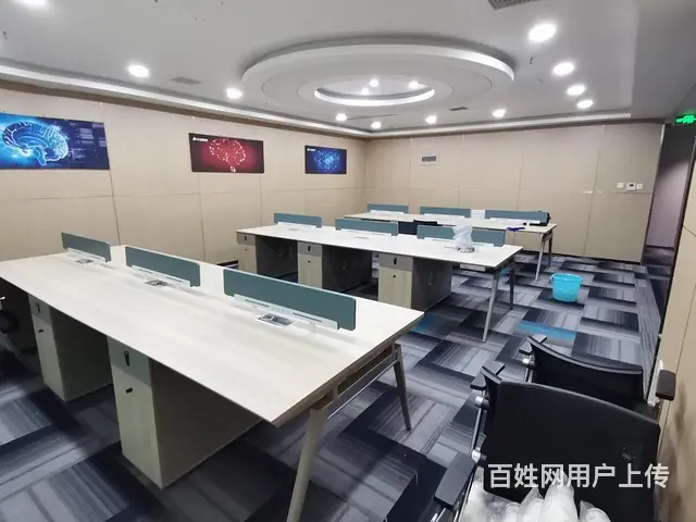 新上急租！拒绝假图,实拍正大国际CPL,精装带隔断128平， - 图片 5