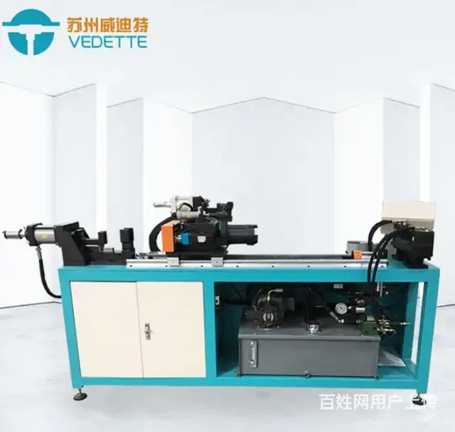 全自动冲孔机器翻边机薄管铁棒单管铜材铝管不锈钢管 - 图片 1