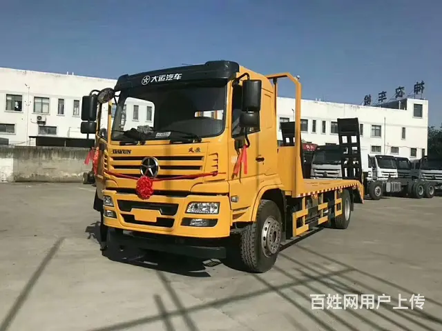 单桥大运平板运输车 厂家现车销售 - 图片 2