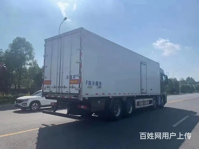 福田欧曼银河9米6冷藏车前四后八气囊桥32吨冷链车 - 图片 8