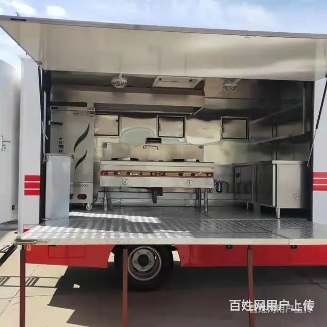 新款国六江淮骏铃餐车 豪华流动餐车 哪里买便宜 - 图片 7