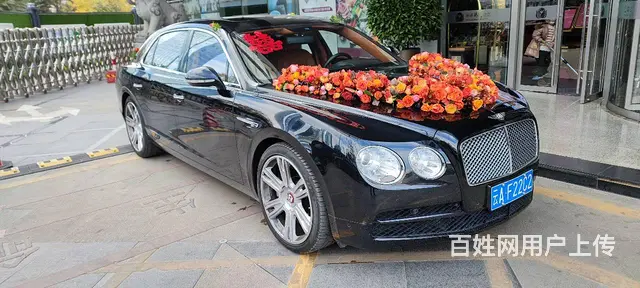 昆明婚车豪车租赁，宾利飞驰特价婚车 - 图片 3