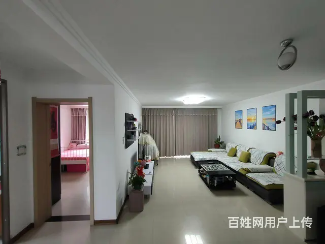 碧海馨居步梯2楼，106平南北两居，全屋地热！ - 图片 1