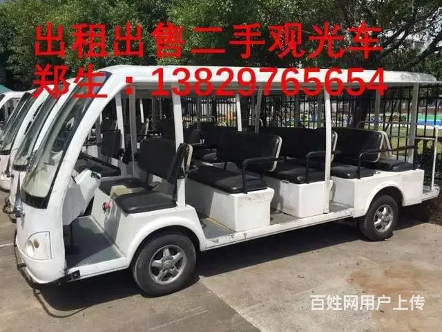 二手朗晴电动观光车 二手绿通高尔夫球车 二手巡逻车 - 图片 4
