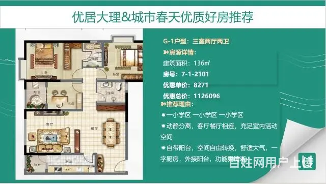 城市春天好房推荐！
​10楼、21楼，
​单价8000出头 - 图片 1