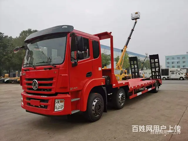 东风专底挖机拖板车 平板车 参数配置 - 图片 12